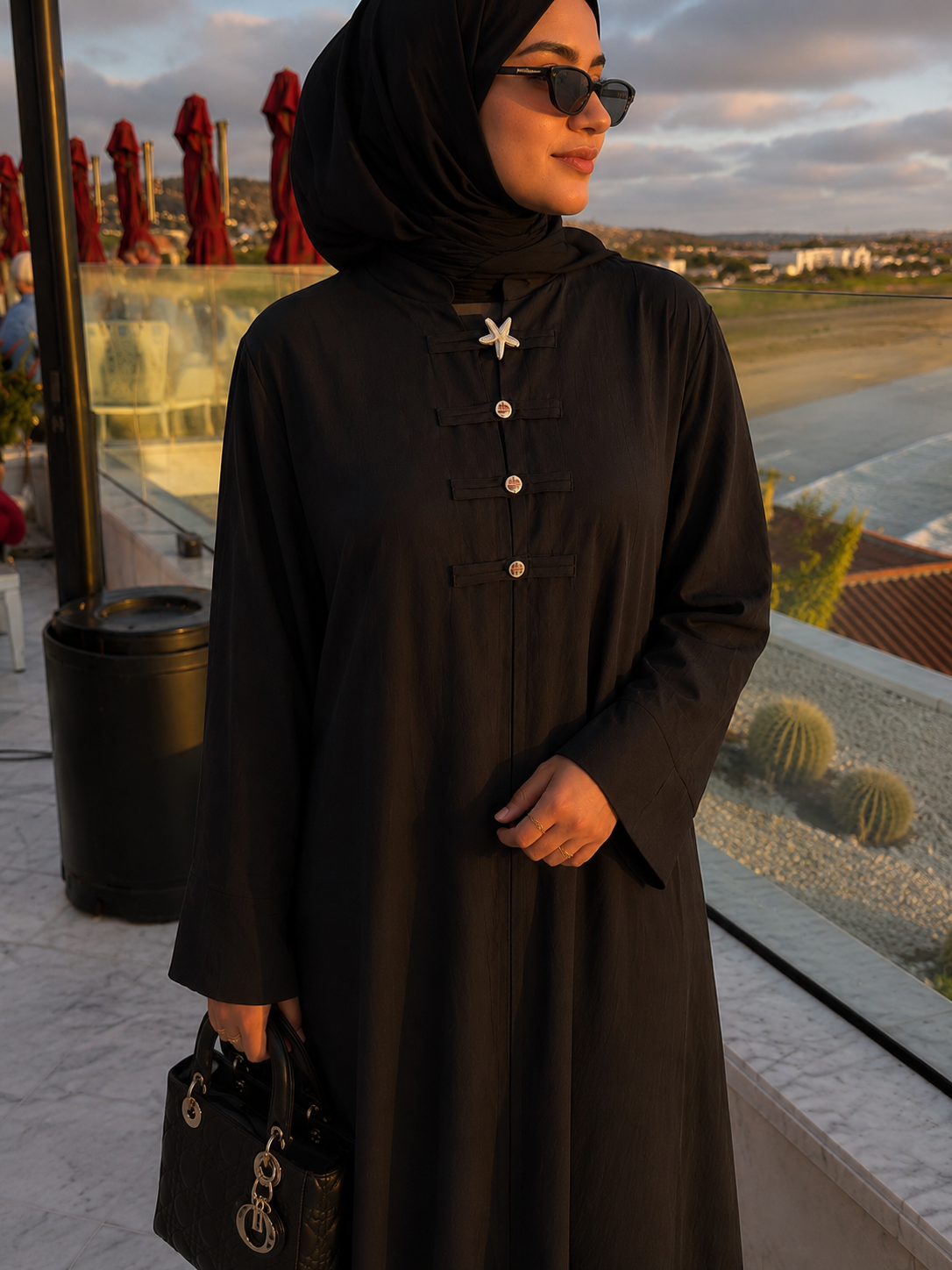 Robe Kimono Noir
